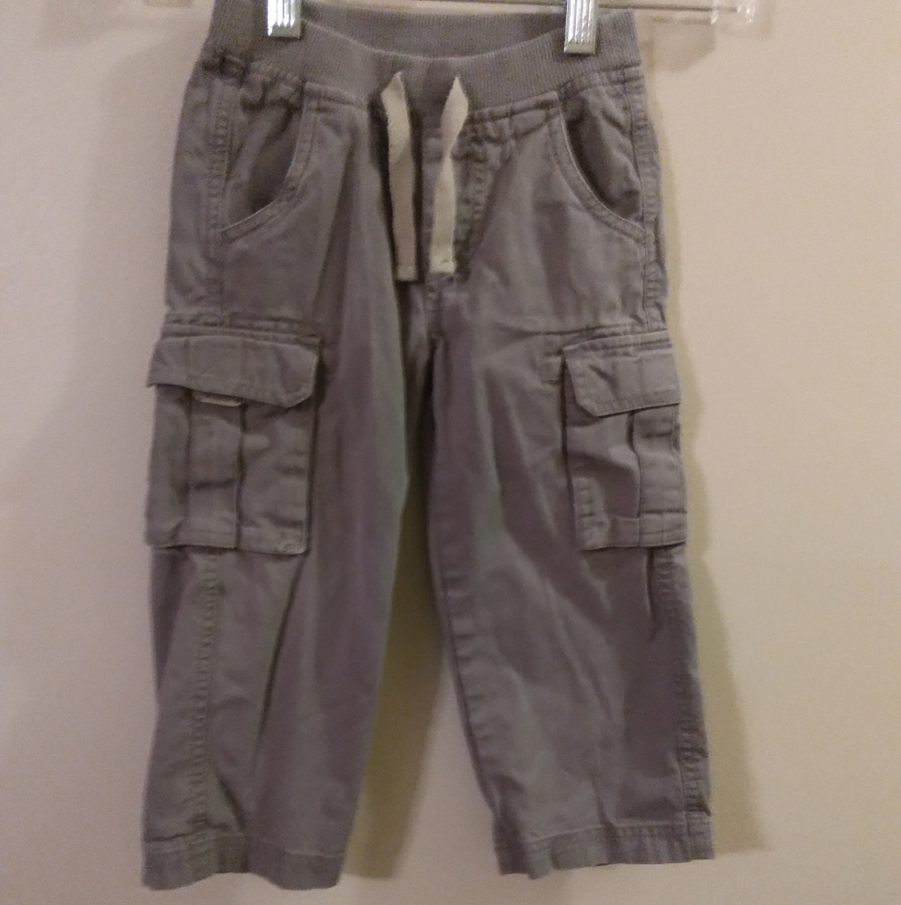 🔴3/$10🔴Koala Kids boys 👦3t gray cargo pants